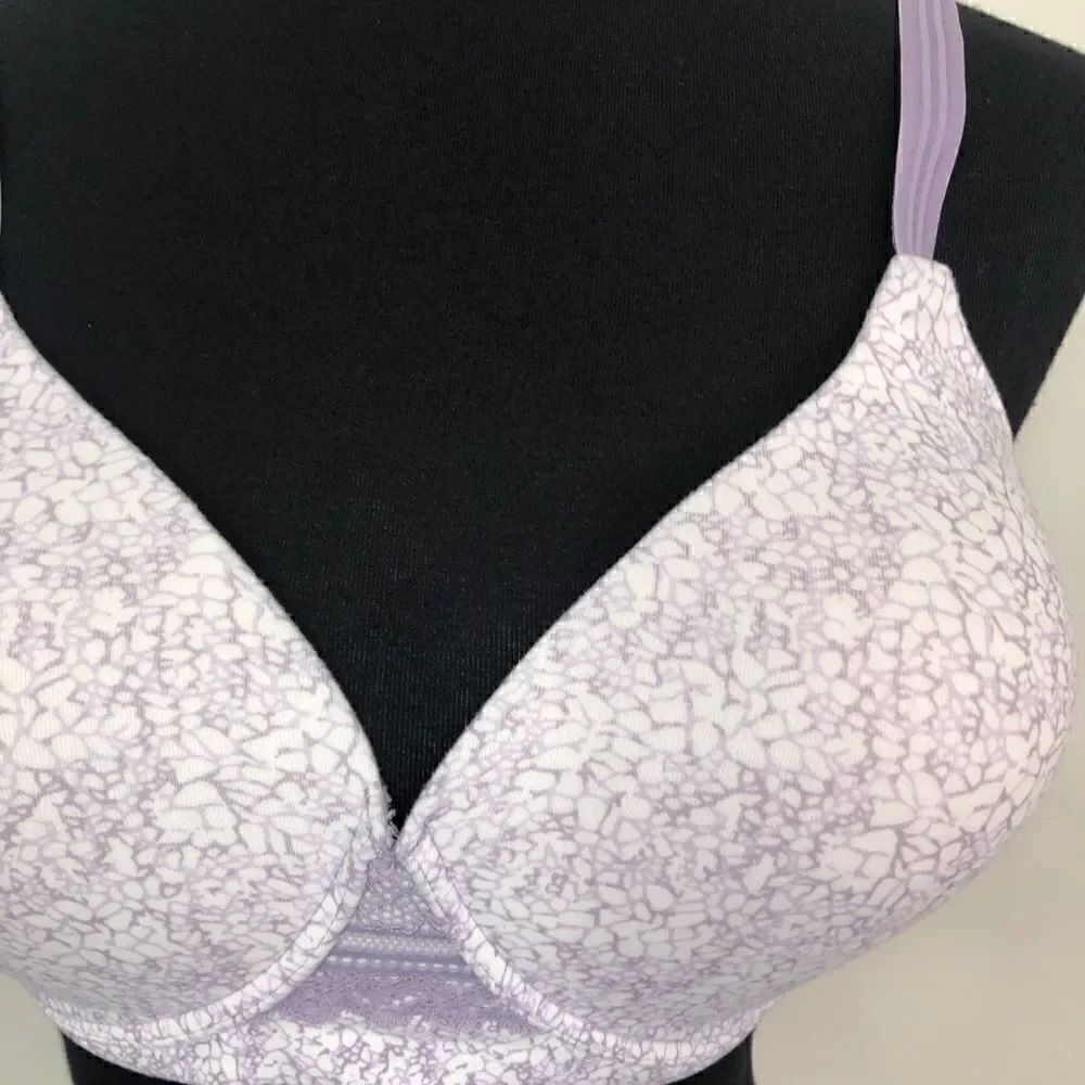 NWOT
Hanes XL super Soft & Comfy Violet Bra! - Picture 2 of 11